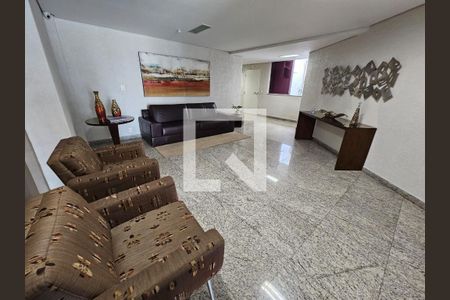 Hall de apartamento para alugar com 4 quartos, 150m² em Alto Caiçaras, Belo Horizonte