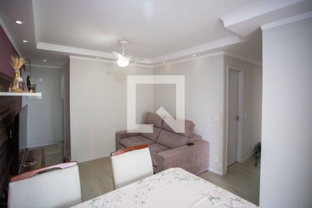 Sala de apartamento à venda com 2 quartos, 63m² em Piraporinha, Diadema