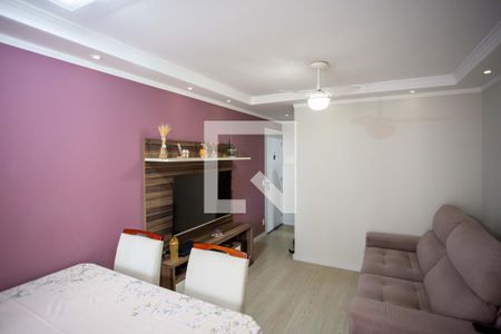 Sala de apartamento à venda com 2 quartos, 63m² em Piraporinha, Diadema