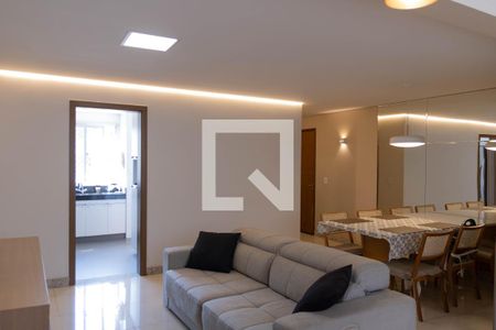 Sala de apartamento à venda com 3 quartos, 97m² em Buritis, Belo Horizonte