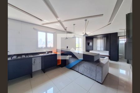 Sala de apartamento para alugar com 1 quarto, 40m² em Carandiru, São Paulo