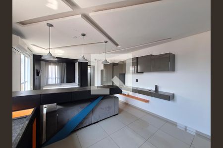 Cozinha de apartamento para alugar com 1 quarto, 40m² em Carandiru, São Paulo