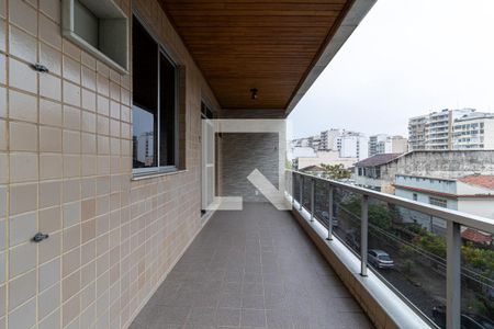 Sala Varanda de apartamento à venda com 3 quartos, 127m² em Andaraí, Rio de Janeiro