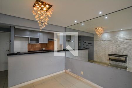 Sala de apartamento à venda com 2 quartos, 71m² em Vila Valparaíso, Santo André