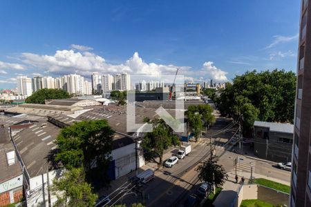 Vista da Sala de apartamento para alugar com 2 quartos, 37m² em Água Branca, São Paulo