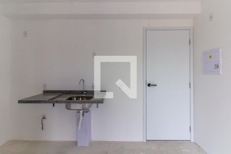 Cozinha de kitnet/studio à venda com 1 quarto, 32m² em Perdizes, São Paulo