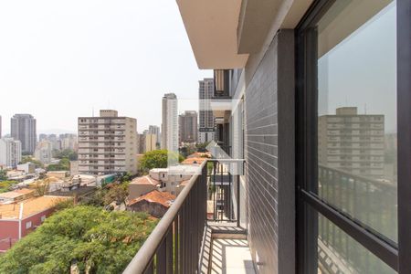 Varanda de kitnet/studio à venda com 1 quarto, 32m² em Perdizes, São Paulo