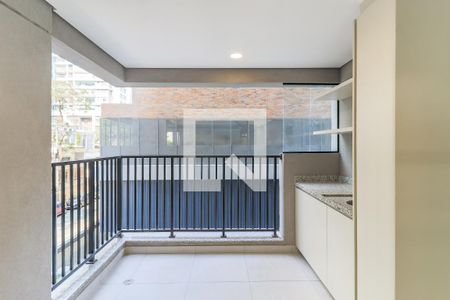 Varanda 1 da Sala de apartamento à venda com 3 quartos, 92m² em Jardim das Acacias, São Paulo