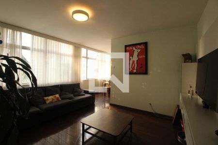 Sala de apartamento à venda com 4 quartos, 146m² em Serra, Belo Horizonte