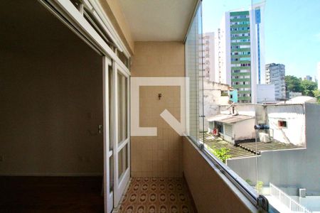 Varanda da Sala de apartamento para alugar com 3 quartos, 132m² em Barra, Salvador