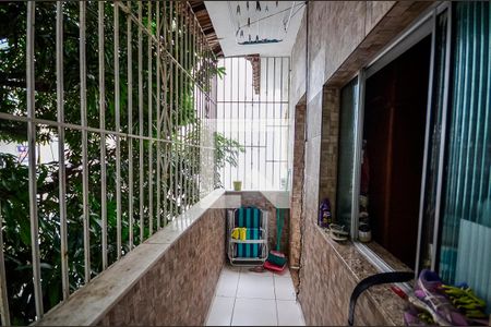 Varanda do Quarto 1 de apartamento à venda com 3 quartos, 85m² em Grajaú, Rio de Janeiro