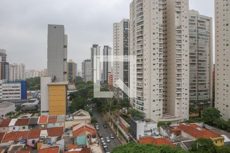 Vista da Suíte de apartamento à venda com 3 quartos, 90m² em Vila Romana, São Paulo