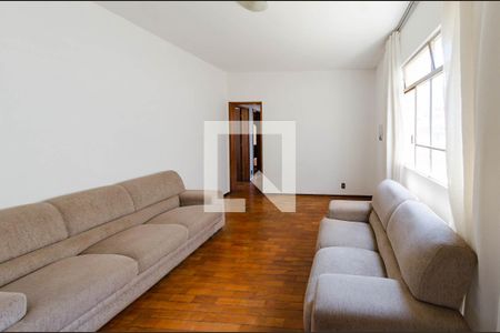 Sala de apartamento à venda com 3 quartos, 86m² em Alto Barroca, Belo Horizonte