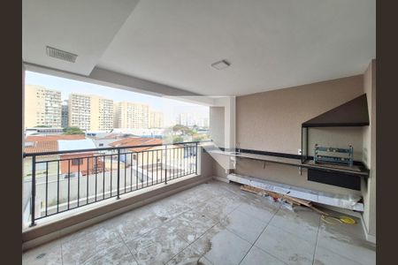 Varanda de apartamento para alugar com 3 quartos, 83m² em Barra Funda, São Paulo