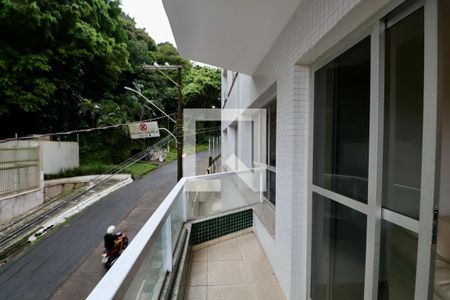 Varanda de apartamento para alugar com 4 quartos, 120m² em Pitangueiras, Guarujá