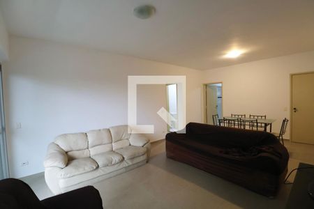 Sala de apartamento para alugar com 4 quartos, 120m² em Pitangueiras, Guarujá