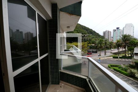 Varanda de apartamento para alugar com 4 quartos, 120m² em Pitangueiras, Guarujá