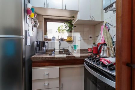 Cozinha de apartamento à venda com 1 quarto, 37m² em Moema, São Paulo