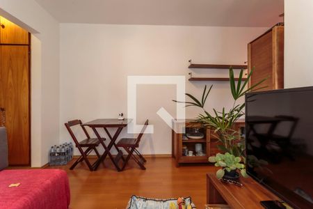 Sala de apartamento à venda com 1 quarto, 37m² em Moema, São Paulo