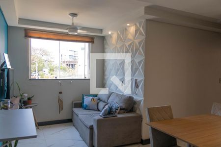 Sala de apartamento à venda com 3 quartos, 72m² em Cinquentenario, Belo Horizonte