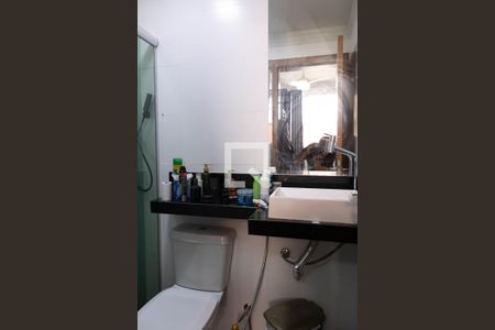 Banheiro da Suíte de apartamento à venda com 3 quartos, 72m² em Cinquentenario, Belo Horizonte