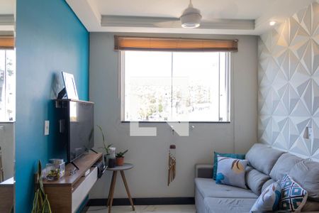 Sala de apartamento à venda com 3 quartos, 72m² em Cinquentenario, Belo Horizonte