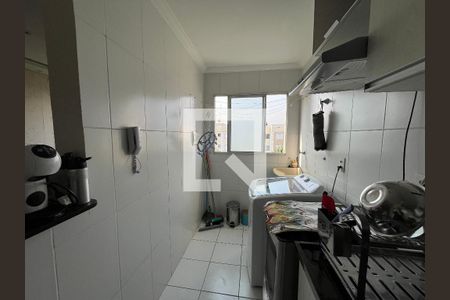 Cozinha e Área de Serviço de apartamento para alugar com 2 quartos, 47m² em Vila Urupes, Suzano