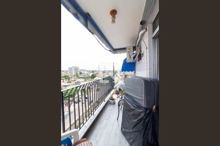 Varanda da Sala de apartamento à venda com 2 quartos, 88m² em Brás de Pina, Rio de Janeiro