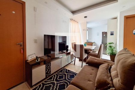 Sala de apartamento para alugar com 2 quartos, 42m² em Vila Lage, São Gonçalo