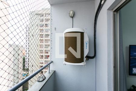 Varanda da Sala de apartamento à venda com 3 quartos, 80m² em Vila Carrão, São Paulo