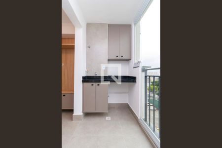 Sala - Varanda de apartamento para alugar com 2 quartos, 36m² em Jardim Caravelas, São Paulo