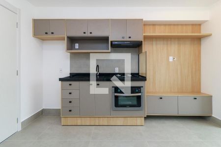 Cozinha - Sala de apartamento para alugar com 2 quartos, 36m² em Jardim Caravelas, São Paulo