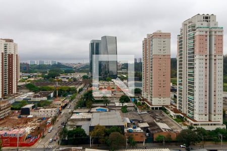 Sala - Vista de apartamento para alugar com 2 quartos, 36m² em Jardim Caravelas, São Paulo