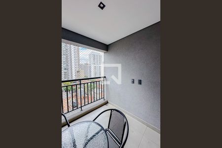 Varanda da Sala de apartamento à venda com 2 quartos, 59m² em Vila Dom Pedro I, São Paulo