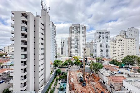 Varanda da Sala de apartamento à venda com 2 quartos, 59m² em Vila Dom Pedro I, São Paulo