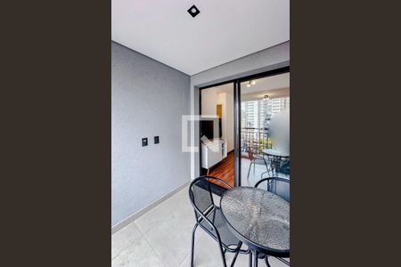 Varanda da Sala de apartamento à venda com 2 quartos, 59m² em Vila Dom Pedro I, São Paulo