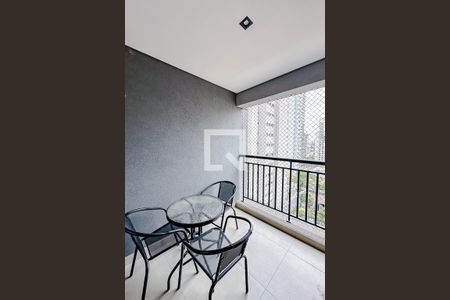 Varanda da Sala de apartamento à venda com 2 quartos, 59m² em Vila Dom Pedro I, São Paulo