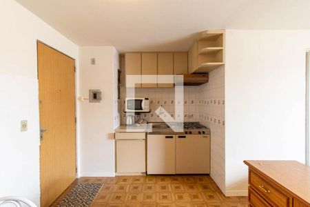 Sala/Cozinha/Quarto de apartamento para alugar com 1 quarto, 30m² em Novo Mundo, Curitiba