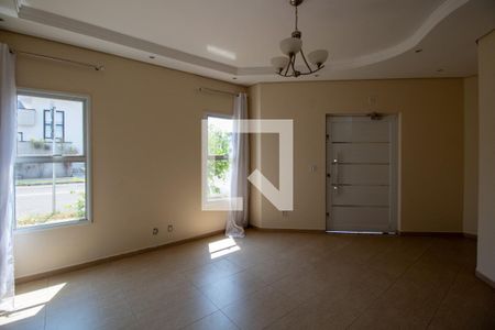 Sala de casa de condomínio para alugar com 4 quartos, 187m² em Residencial Real Parque Sumaré, Sumaré