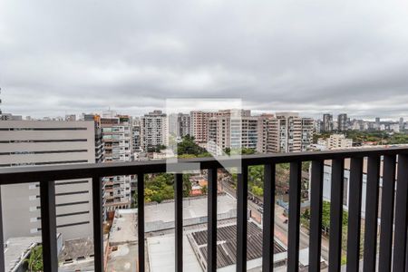 Sacada de kitnet/studio para alugar com 1 quarto, 24m² em Indianópolis, São Paulo