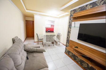 Sala de apartamento para alugar com 2 quartos, 58m² em Areão, Taubaté