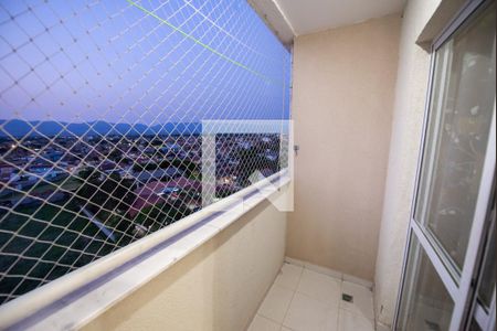 Varanda da Sala de apartamento para alugar com 2 quartos, 58m² em Areão, Taubaté