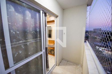 Varanda da Sala de apartamento para alugar com 2 quartos, 58m² em Areão, Taubaté