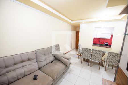 Sala de apartamento para alugar com 2 quartos, 58m² em Areão, Taubaté