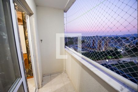 Varanda da Sala de apartamento para alugar com 2 quartos, 58m² em Areão, Taubaté