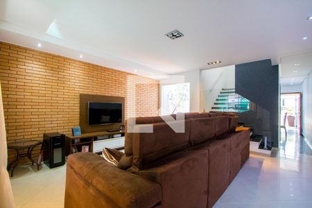 Sala de casa à venda com 3 quartos, 172m² em Jardim Jamaica, Santo André