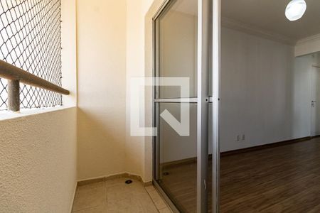 Varanda da Sala de apartamento para alugar com 3 quartos, 63m² em Vila Vermelha, São Paulo