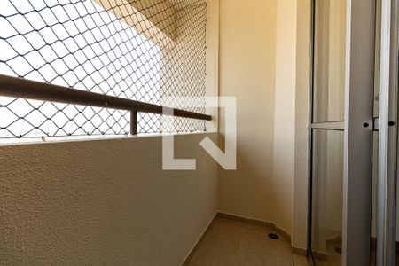 Varanda da Sala de apartamento para alugar com 3 quartos, 63m² em Vila Vermelha, São Paulo