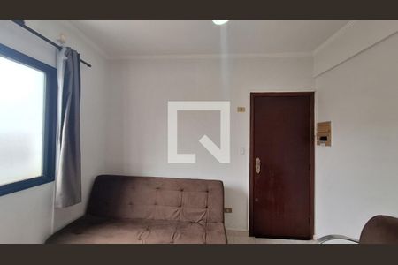 Sala de apartamento para alugar com 1 quarto, 50m² em Aviação, Praia Grande