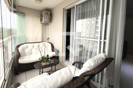 Sala - Varanda de apartamento à venda com 3 quartos, 90m² em Engordadouro, Jundiaí